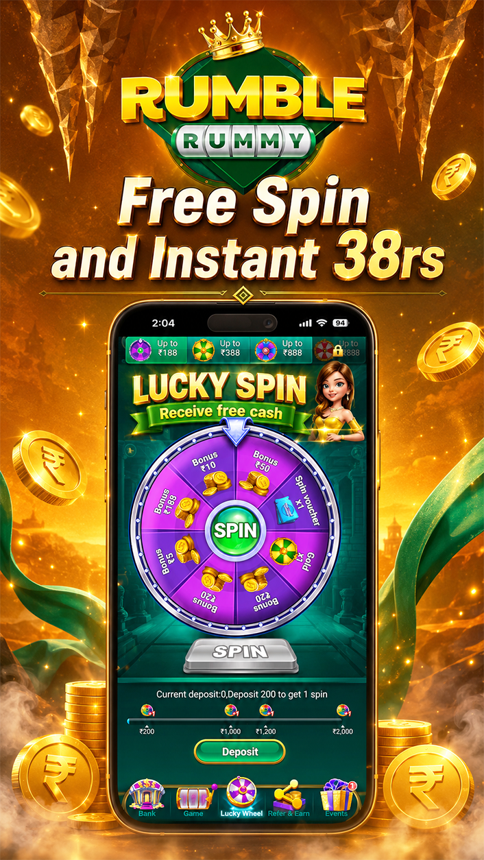 Rumble Rummy Exciting Rewards and Bonuses Daily
